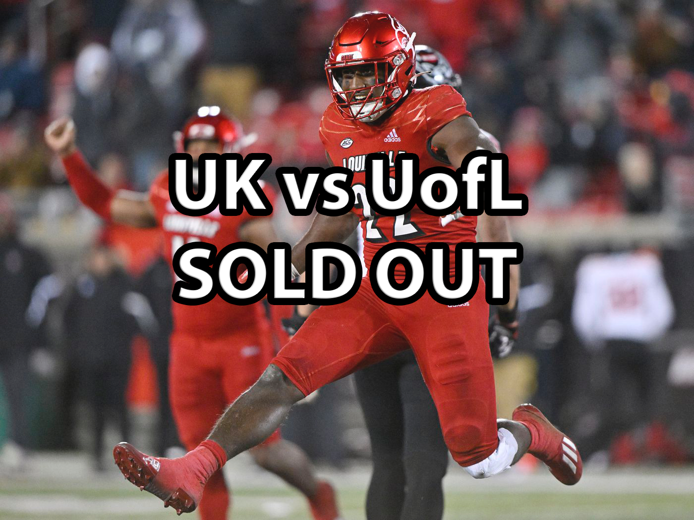 Sold Out Louisville vs Kentucky Football Game